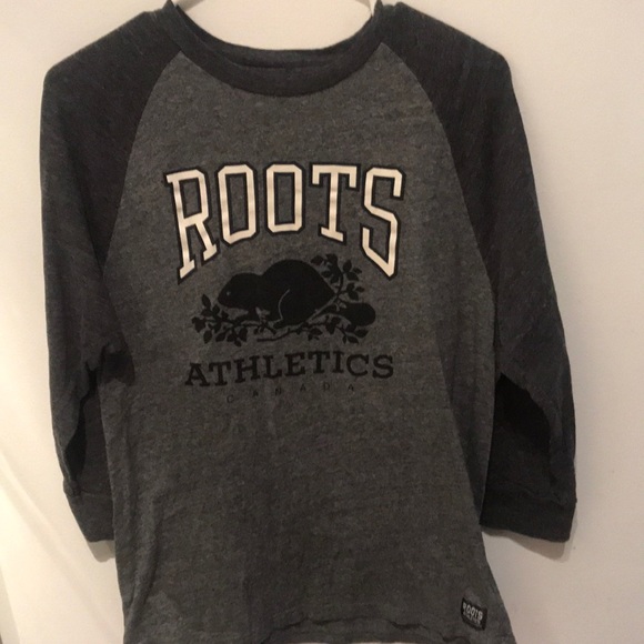 Roots Athletics 4 tone ultra soft long sleeve tee - Picture 1 of 6
